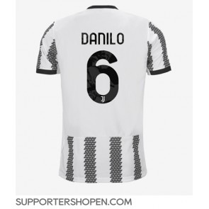 Juventus Danilo #6 Hemma Matchtröja 2022-23 Kortärmad